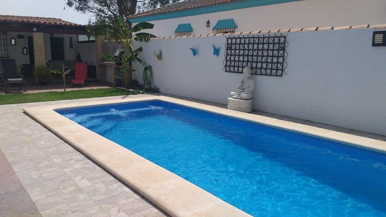 Rojas & Mar Chalet Con Piscina Salina Chiclana de la Frontera Eksteriør bilde